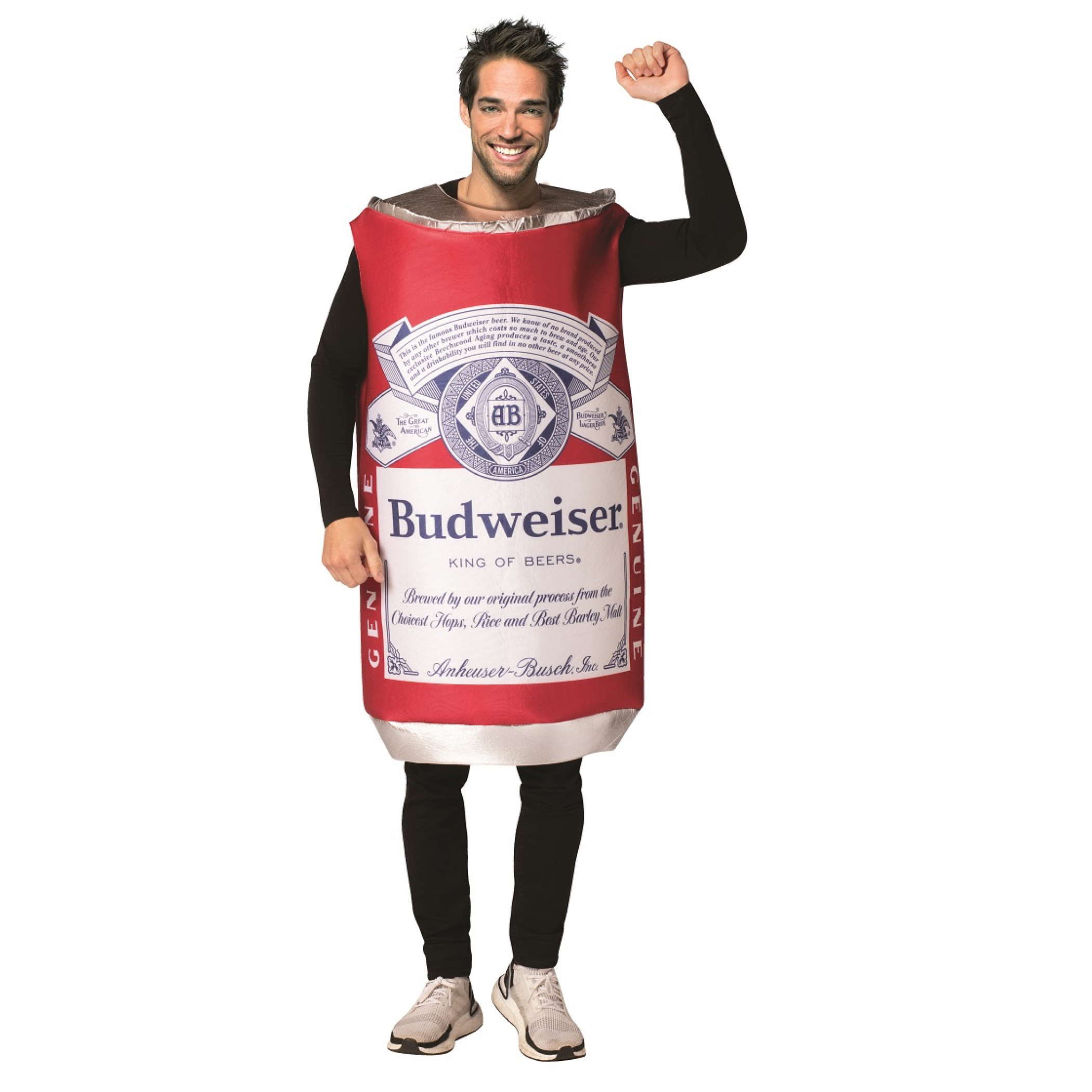 Budweiser Vintage Can Tunic Costume